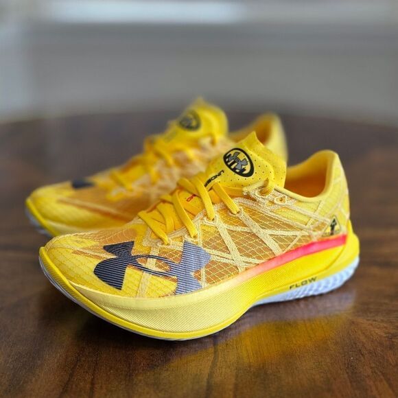 Under Armour Flow Velociti Elite 2 \'Sreetracer Taxi\' Men\'s 8 Yellow 3028107-700 main image 9